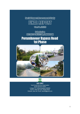 Perumbavoor Bypass Road- 1St Phase