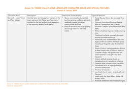 Tamar Valley AONB Landscape Character Areas and Special Features , Item 60/18 PDF