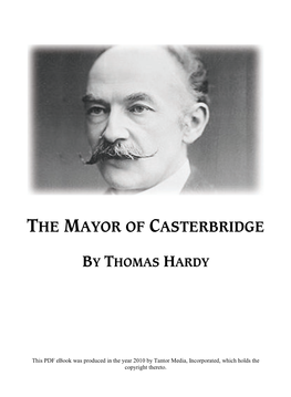 The Mayor of Casterbridge