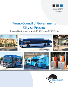 City of Fresno Triennial Performance Audit FY 2015/16 - FY 2017/18