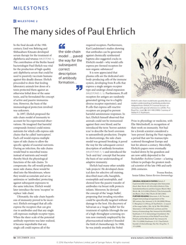 The Many Sides of Paul Ehrlich