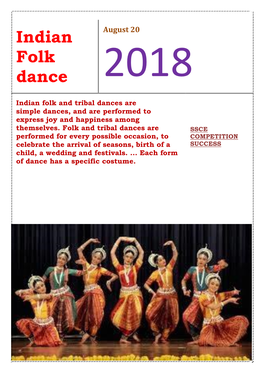 Indian Folk Dances 1