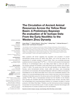 The Circulation of Ancient Animal Resources Across The