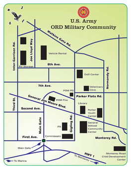 U.S. Army ORD Military Community Watkins Gate Rd