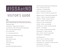 IGSA @ ND 2019 Visitor's Guide