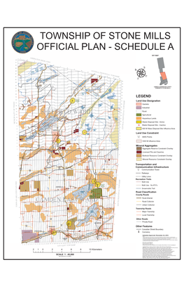 Township of Stone Mills Official Plan - Schedule A