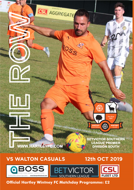 VS WALTON CASUALS 12Th OCT 2019