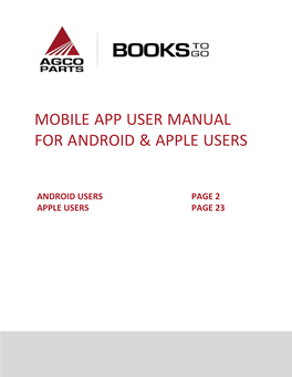 Parts Books User Guide DOWNLOAD