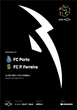 FC Porto FC P. Ferreira