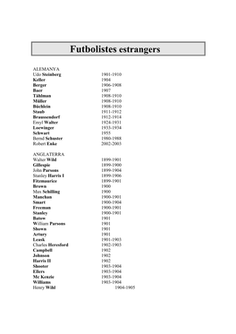 Futbolistesestrangers