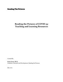 Reading the Pictures of COVID-19: Teaching and Learning Resources