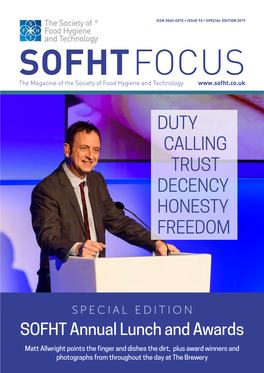 SOFHT Focus Winter 2019