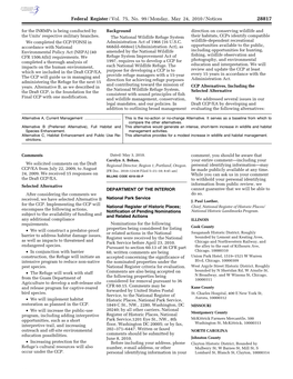 Federal Register/Vol. 75, No. 99/Monday, May 24, 2010/Notices