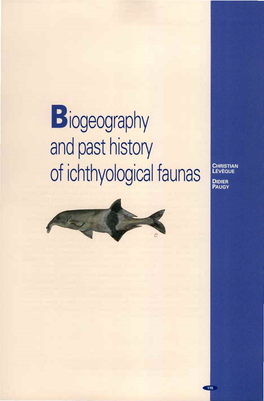 Biogeography and Past History of Ichthyological Faunas