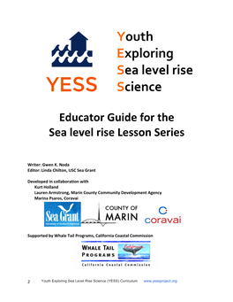 Youth Exploring Sea Level Rise Science (YESS) Curriculum