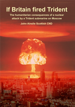 If Britain Fired Trident the Humanitarian Consequences of a Nuclear Attack by a Trident Submarine on Moscow