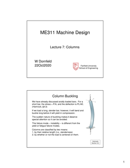 ME311 Machine Design