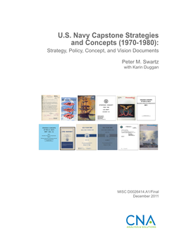 US Navy Capstone Strategies and Concepts