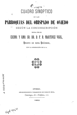 Parroquias Del Obispado De Oviedo