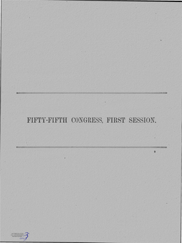 Fifty-Fifth Congress, First Session