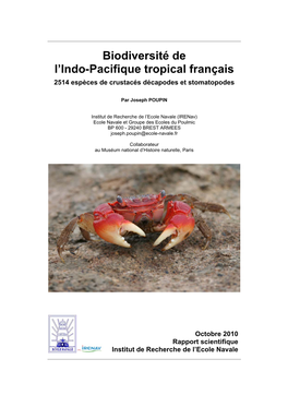 Biodiversité De L'indo-Pacifique Tropical Français