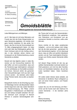 Gmoidsblättle Di-Fr