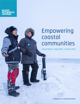 Empowering Coastal Communities Annual Report 1 April 2018 – 31 March 2019