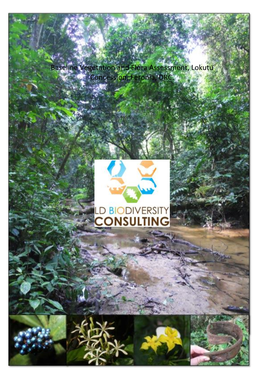 Baseline Vegetation and Flora Assessment, Lokutu Concession, Feronia, DRC