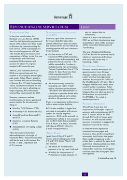 Tax Briefing Issue 44