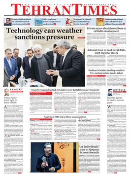 Technology Can Weather Sanctions Pressure