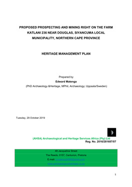 4 Katlani Heritage Management Plan.Pdf
