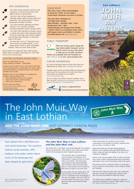 The John Muir Way in East Lothian