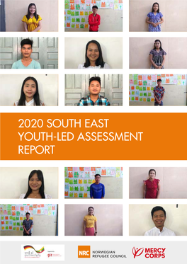 2020 South East Youth-Led Assessment Report Table of Contents