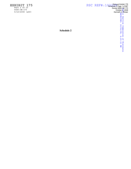 ERF - Public Comments Delayed Exhibit 175 Schedule 2 Page 2 of 987 Docket 6680-CE-170 October 2, 2008 Public Service Commission of Wisconsin Kenneth C