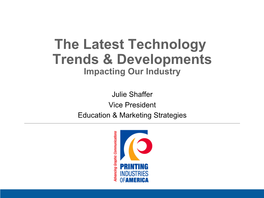 The Latest Technology Trends & Developments