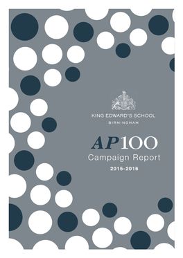 2015-16 AP100 Campaign Report.Pdf