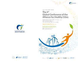 The 4Th Global Conference of the Alliance for Healthy Cities