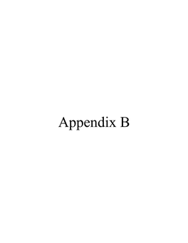 Appendix B APPENDIX __ SUBSIDIARIES and AFFILIATE