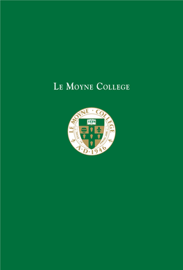 Download the Le Moyne College Green Book