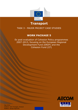 Transport TASK 3 - MAJOR PROJECT CASE STUDIES