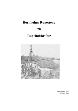 Bornholms Runestene Og Runeindskrifter