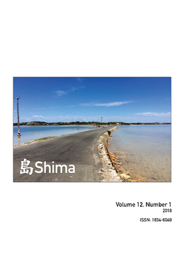 Shima Journal, V12n1 2018