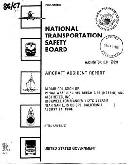 Transportatio Safety Board