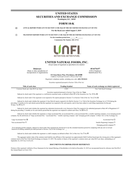 United Natural Foods, Inc. 10K 2019 V3