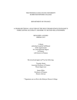 Open Olsho Ben Final Thesis.Pdf