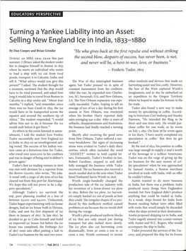 Selling New England Ice in India, 1833-1880