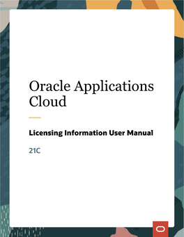 Oracle Applications Cloud