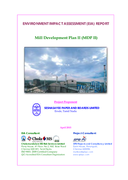 Mill Development Plan II (MDP II)