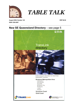 New SE Queensland Directory Œ See Page 5