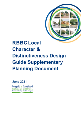 RBBC Local Character & Distinctiveness Design Guide Supplementary Planning Document